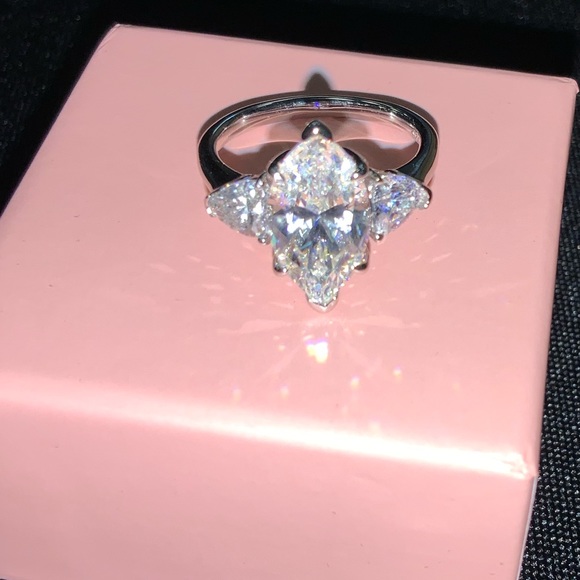 3ct Marquis Cut Ring - Picture 9 of 15